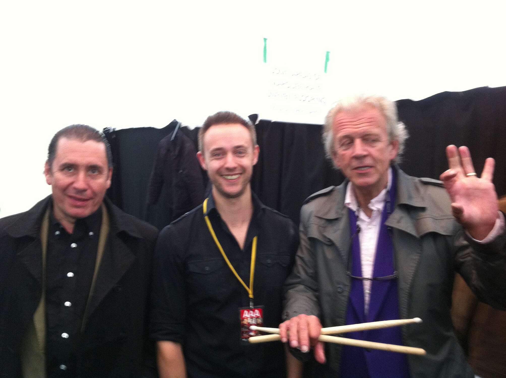 Backstage with Jools